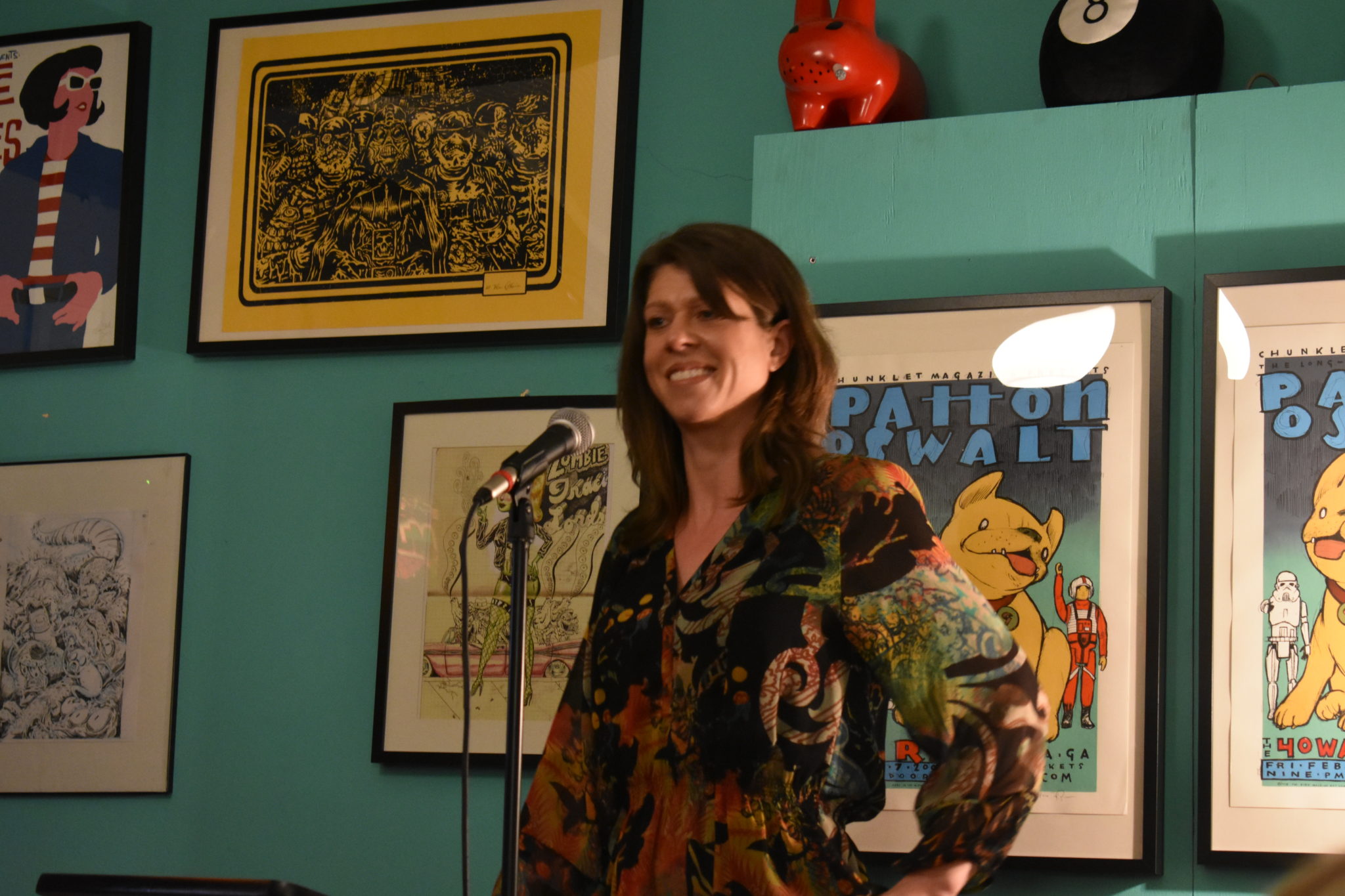 Elizabeth Hazen reads from her collection "Girls Like Us" at Baltimore's Atomic Books