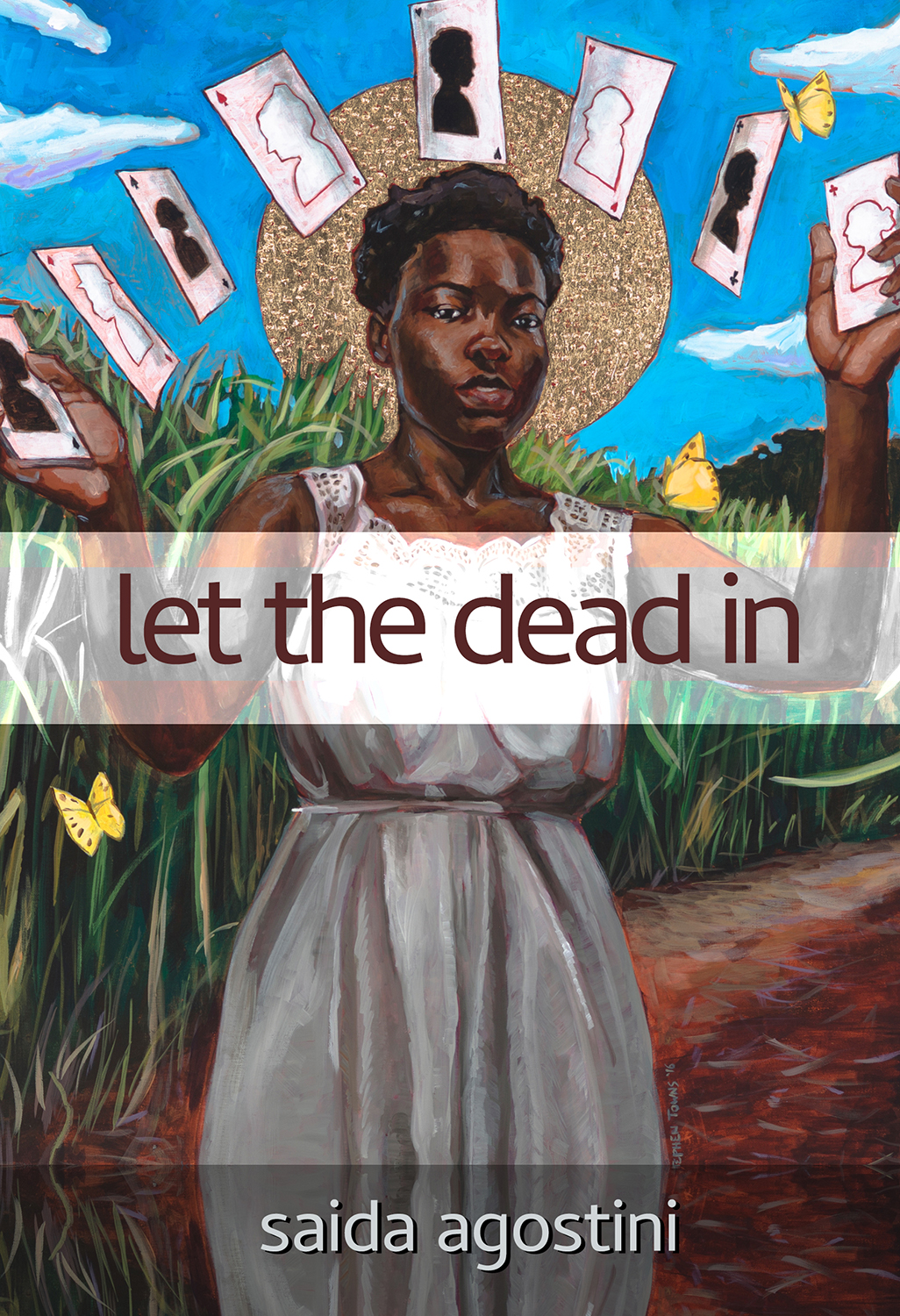 (cover) let the dead in by Saida Agostini
