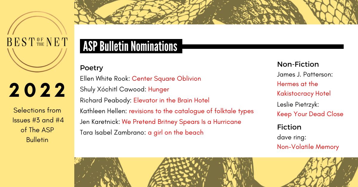 Copy of The ASP Bulletin Nominations